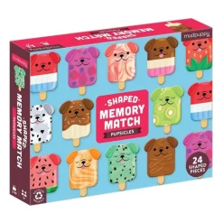 Mud Puppy Toddler Games | 3 Years+>Mudpuppy Memory Match - Pupsicles Shaped