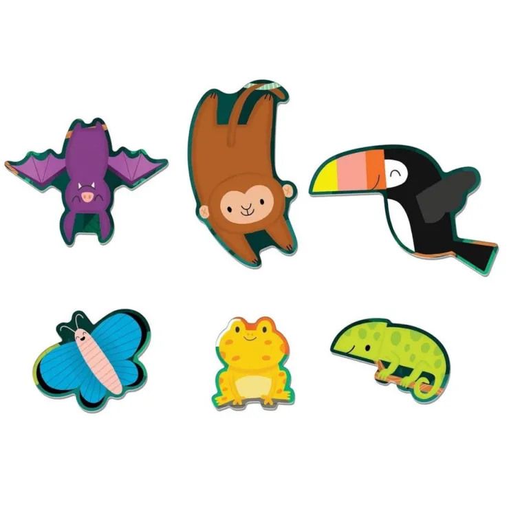 Mud Puppy Jigsaw Puzzles | 2 Years+>Mudpuppy 25pc Floor puzzle - Rainforest