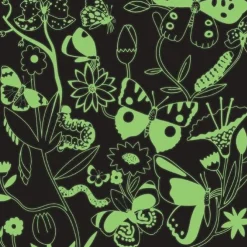 Mud Puppy Jigsaw Puzzles | 8 Years+>Mudpuppy 500pc Illuminated Glow in the Dark puzzle - Butterflies