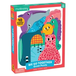 Mud Puppy Jigsaw Puzzles | 2 Years+>Mudpuppy We Go Together Ocean Puzzle^