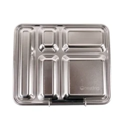 Nestling Lunchboxes>Stainless Steel Jumbo Bento Box