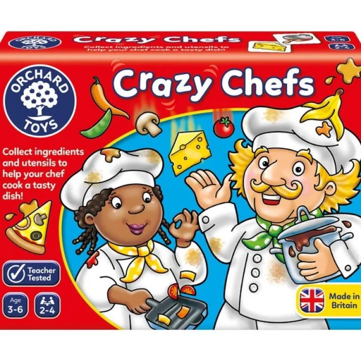 Orchard Toys Early Development Toys | Educational Games>Crazy Chefs Game