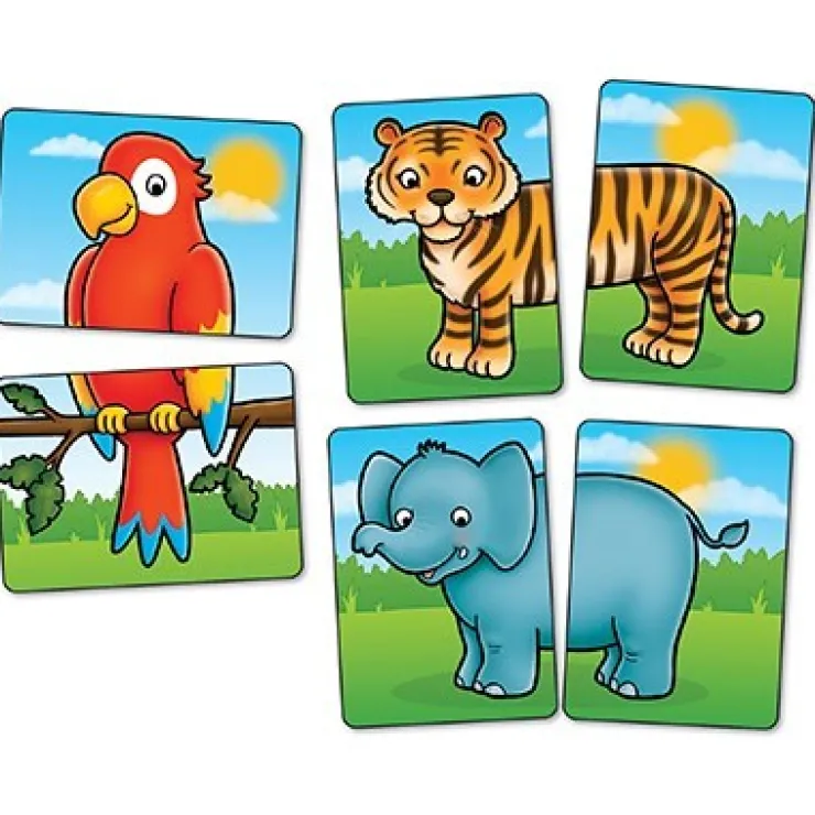 Orchard Toys Early Development Toys | Educational Games>Jungle Heads & Tails
