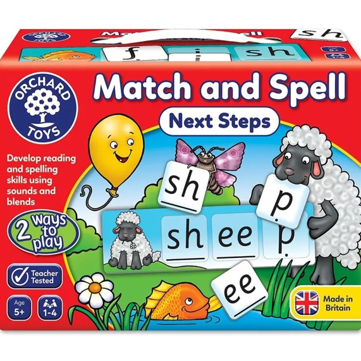 Orchard Toys Early Development Toys | Educational Games>Match and Spell Next Steps