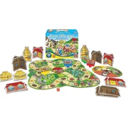 Orchard Toys Educational Games | Educational Games>Three Little Pigs