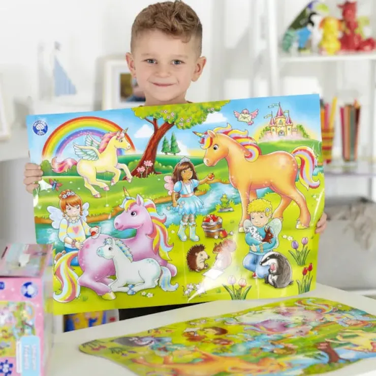 Orchard Toys Jigsaw Puzzles | 4 Years+>Unicorn Friends Jigsaw & Poster 50 Pc