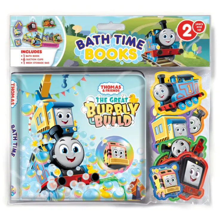 Phidal Bath Toys | Books>Bath Time Books - Mattel Thomas On The Go