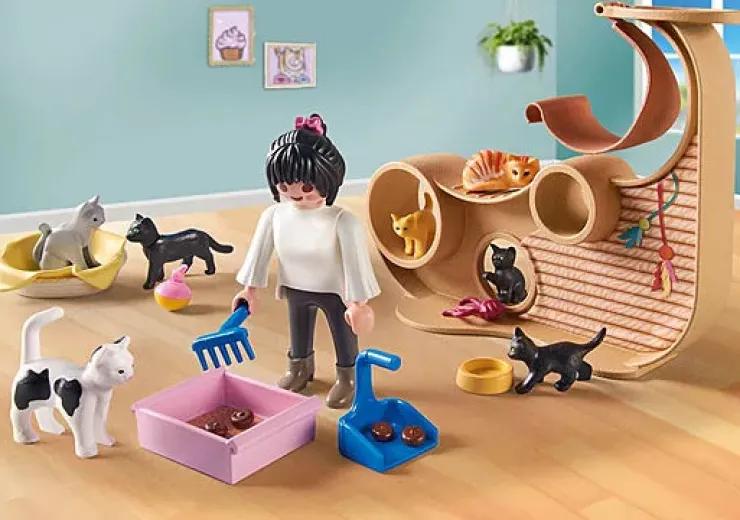 Playmobil Pretend Play | 4 Years+>Cat Cafe