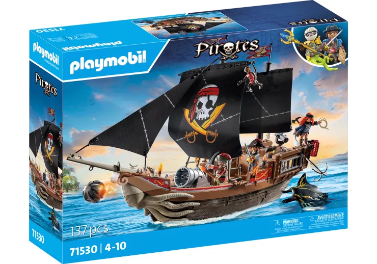 Playmobil Pretend Play | 4 Years+>Large Pirate Ship