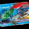 Playmobil Pretend Play | 4 Years+>Police Parachute Search