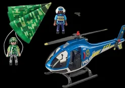 Playmobil Pretend Play | 4 Years+>Police Parachute Search