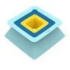 QUUT Beach Toys | Sand Toys>Pira Stackable Pyramid