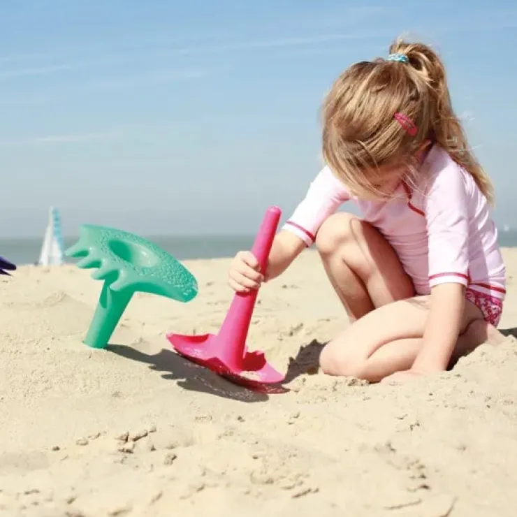 QUUT Beach Toys | Sand Toys>Triplet Beach & Bath Toy - Green
