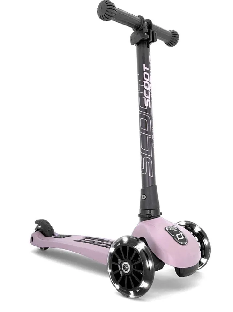 Scoot & Ride Scooters | Ride-on And Walking>Highway Kick 3 - LED Rose