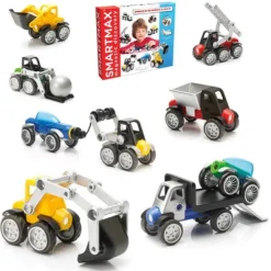 SmartMax Building Sets | Magnetic Construction>Power Vehicles