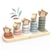 Speedy Monkey Wooden Toys | 12 Months+>Family Stacker
