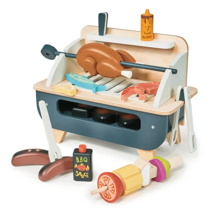 Tender Leaf Kitchen & Food | Pretend Play>Barbeque Play Set