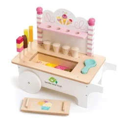 Tender Leaf Pretend Play | Kitchen & Food>Push Along Ice Cream Cart
