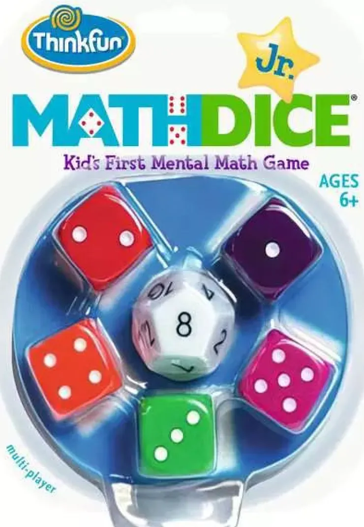 Think Fun Educational Games | Educational Games>ThinkFun Math Dice Junior