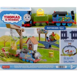 Fisher-Price Trains & Train Sets | Transport Toys>Thomas & Friends Paint Delivery Set