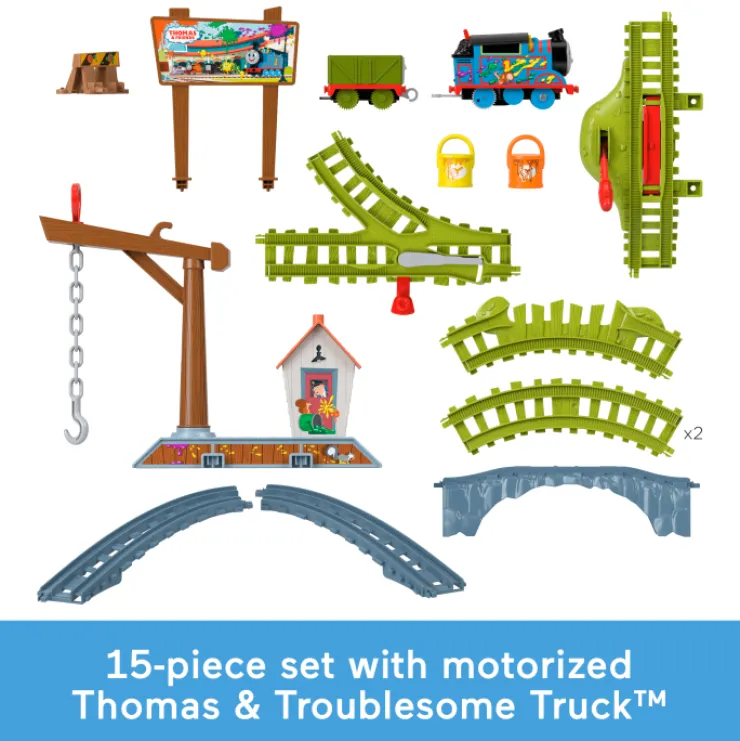 Fisher-Price Trains & Train Sets | Transport Toys>Thomas & Friends Paint Delivery Set