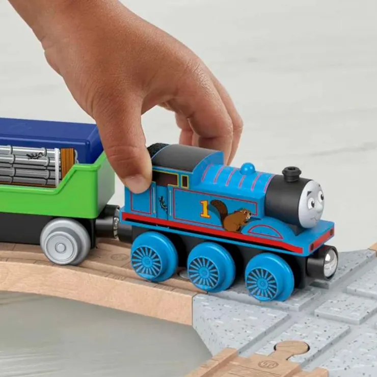 Fisher-Price Wooden Toys | Trains & Train Sets>Thomas & Friends Wooden Railway Figure 8 Track Pack