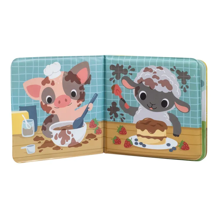 TIGER TRIBE Bath Toys | Books>Bath Book - Messy Farm