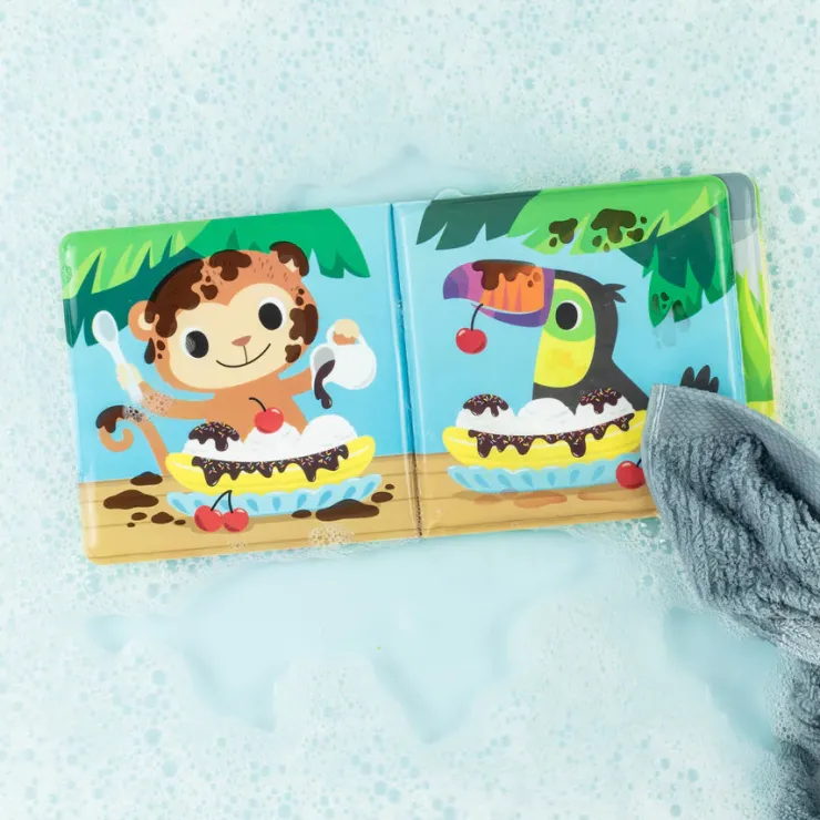 TIGER TRIBE Bath Toys | Books>Bath Book - Messy Jungle