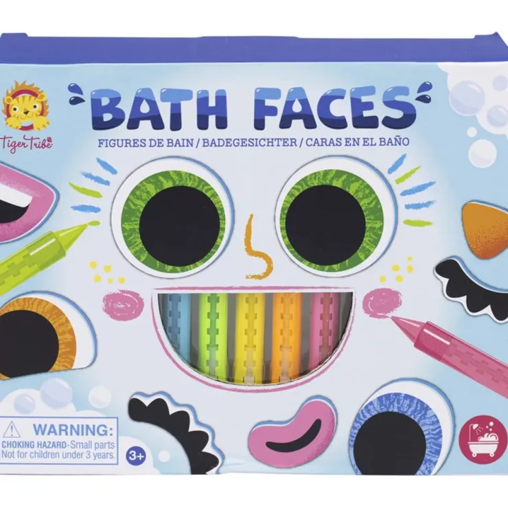 TIGER TRIBE Bath Toys | Art Supplies>Bath Faces