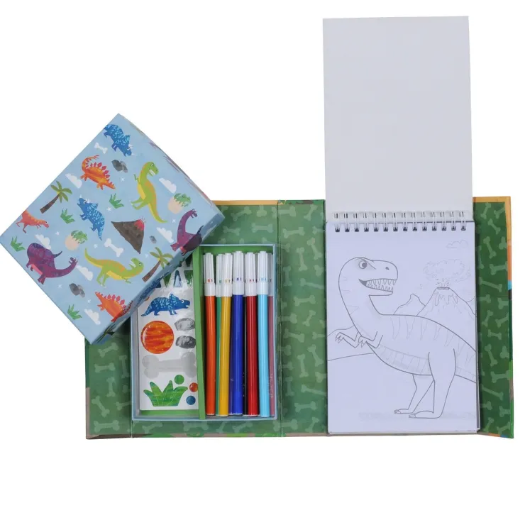 TIGER TRIBE Drawing, Colouring & Painting | 3 Years+>Colouring Set - Dinosaur