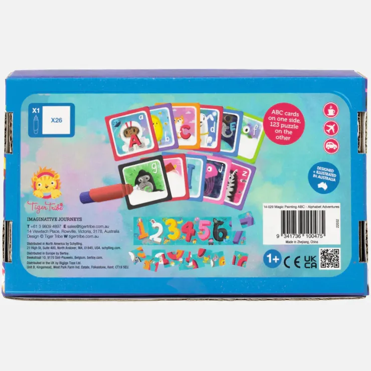 TIGER TRIBE Activities & Learning | Drawing, Colouring & Painting>* Magic Painting ABC - Alphabet Adventures