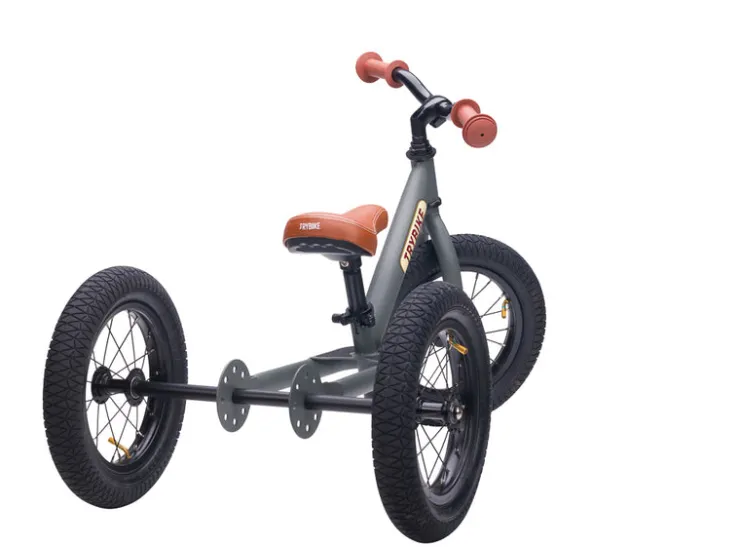 TryBike Trikes & Wagons | Balance Bikes>- Steel Grey Matte Finish
