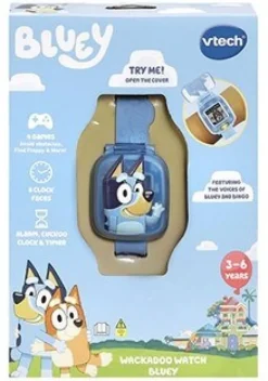 Vtech Electronic Learning Products | 3 Years+>Bluey Wackadoo Watch