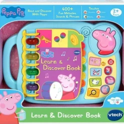 Vtech Early Development Toys | Electronic Learning Products>Peppa Pig Learn and Discovery Book