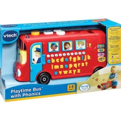 Vtech Early Development Toys | Electronic Learning Products>Playtime Bus with Phonics